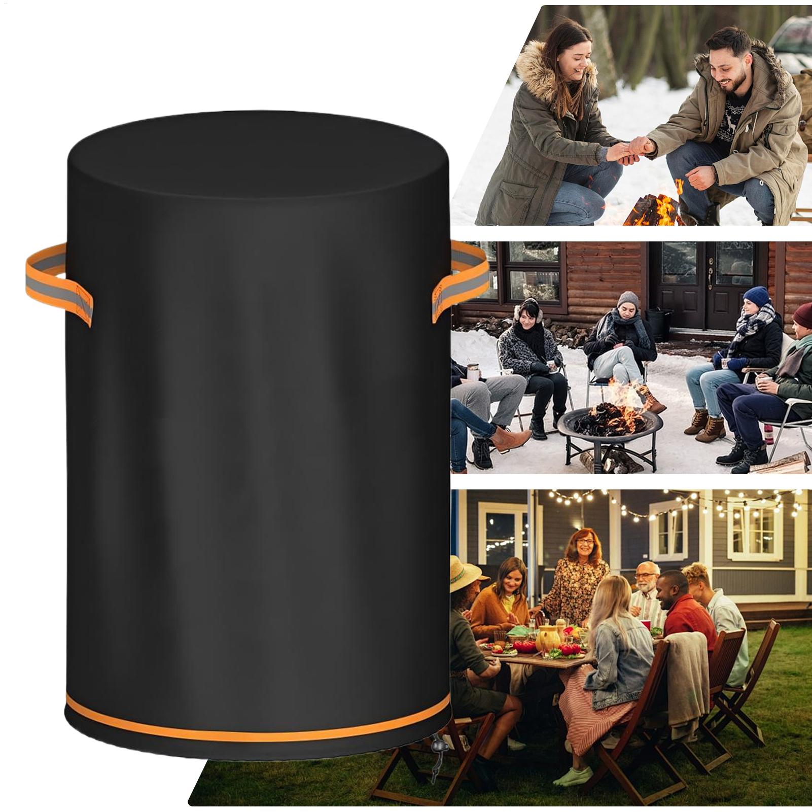 Outdoor Furniture And Fire Pit - Fire Pit Column Cover Heavy Duty