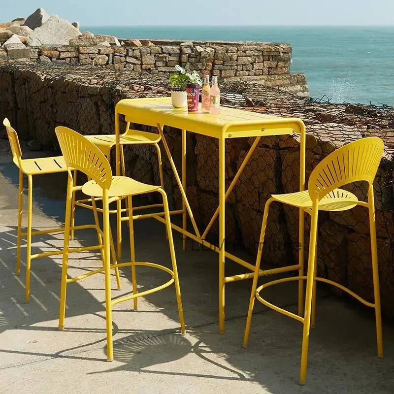 New Yellow Industrial Bar Stoo - đánh giá và giá Outdoor Furniture Yellow