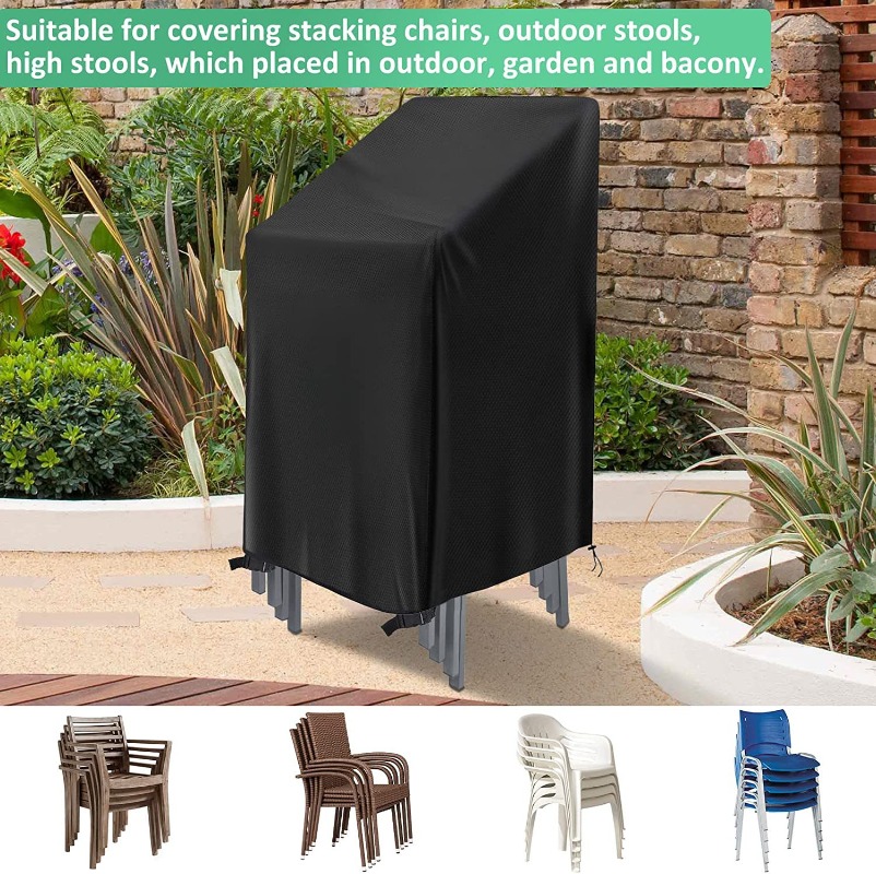 1/2/PCS Stacked Chair Dust Cov - đánh giá và giá Outdoor Furniture Cover