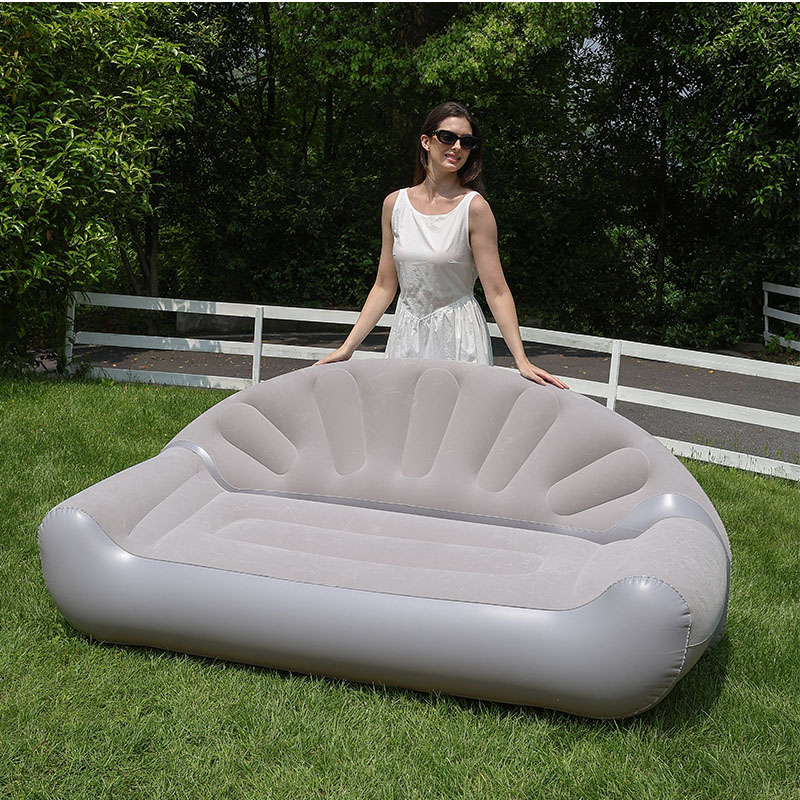 Fan Shaped Inflatable Sofa 2 P - đánh giá và giá Outdoor Furniture Lounge Chair