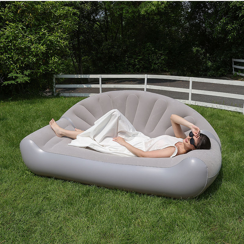 Fan Shaped Inflatable Sofa 2 P - đánh giá và giá Outdoor Furniture Lounge Chair