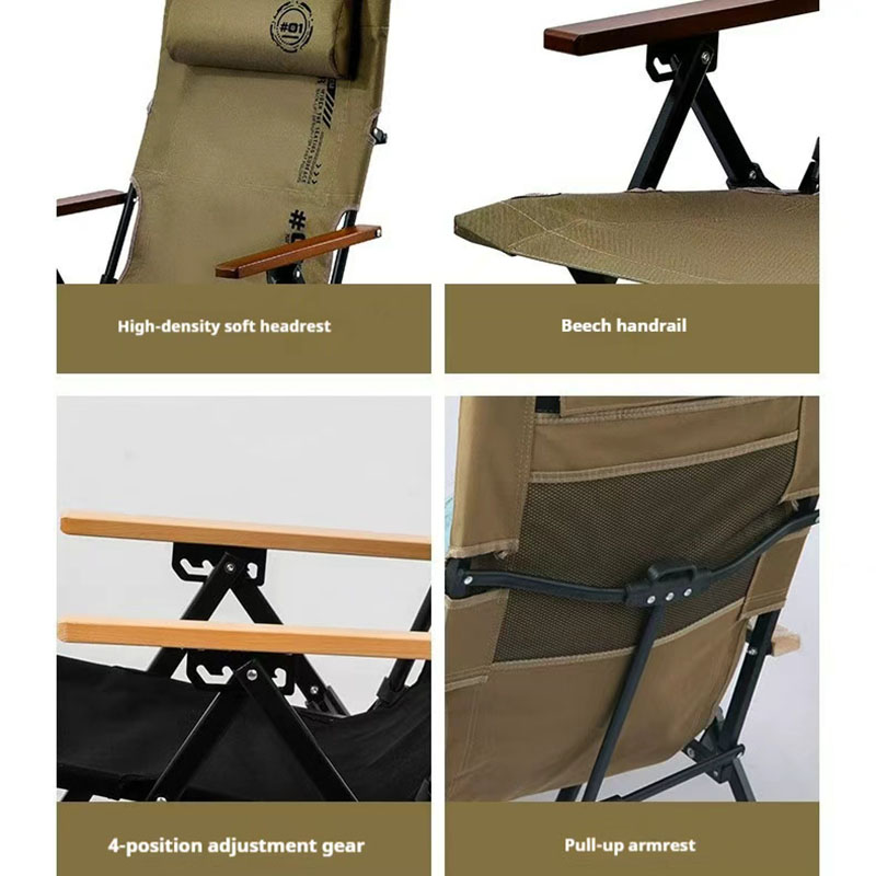 Folding High Back Beach Campin - đánh giá và giá Outdoor Furniture Lounge Chair