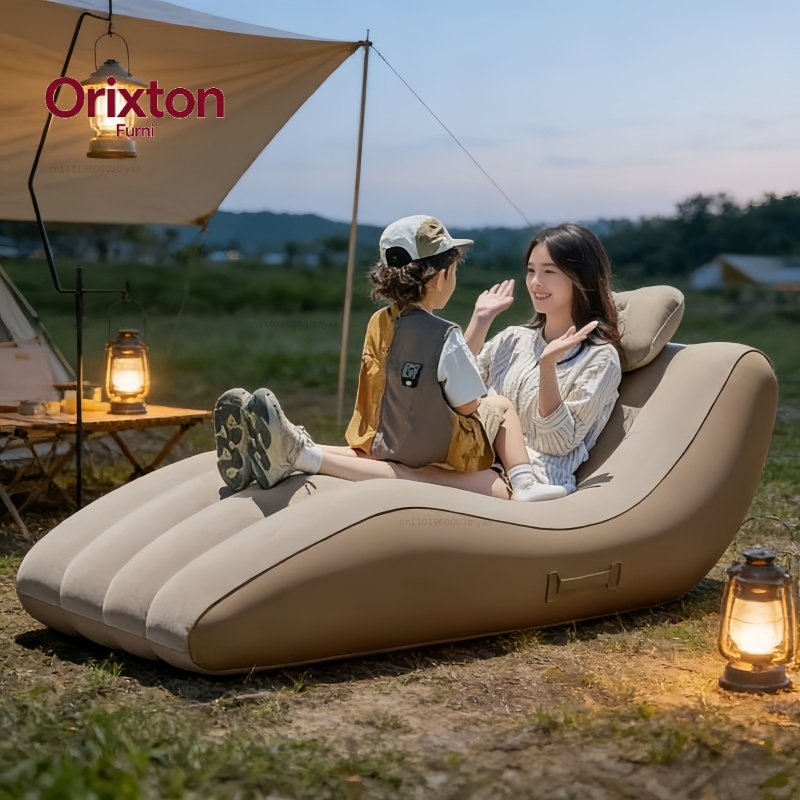 Outdoor Portable Self Inflatin - đánh giá và giá Outdoor Furniture Lounge Chair