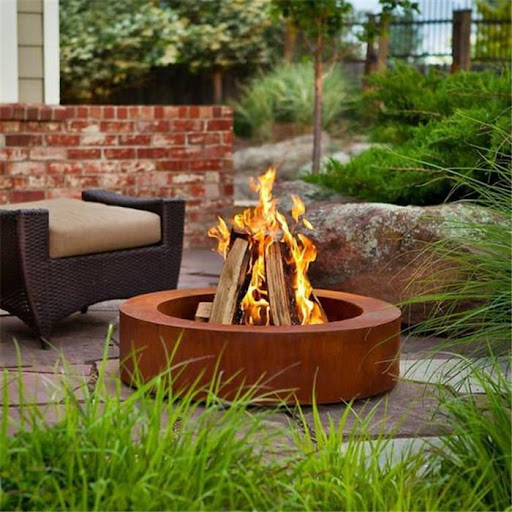 Outdoor Sofa Set Fire Pit Tabl - đánh giá và giá Outdoor Furniture And Fire Pit