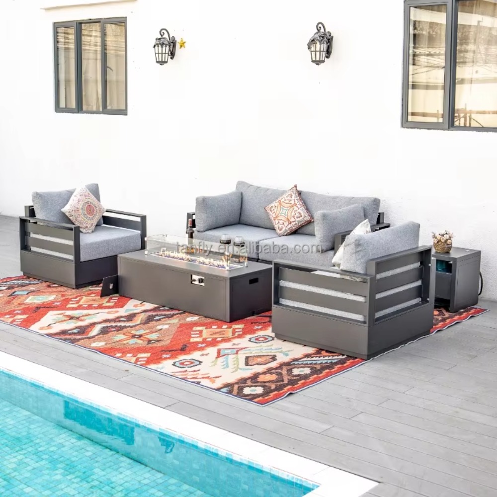 Villa Hotel Outdoor Furniture  - đánh giá và giá Outdoor Furniture And Fire Pit