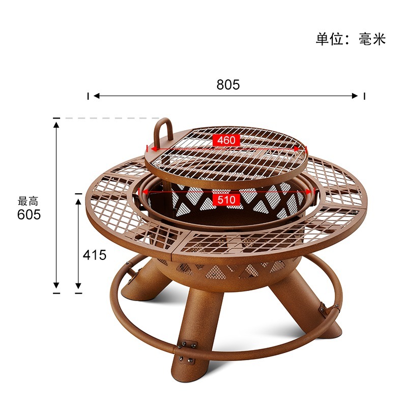 2026 Modern Outdoor Steel Char - đánh giá và giá Outdoor Furniture And Fire Pit