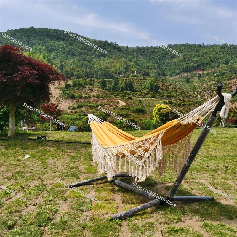 Minimalist Yellow Tassel Doubl - đánh giá và giá Outdoor Furniture Yellow