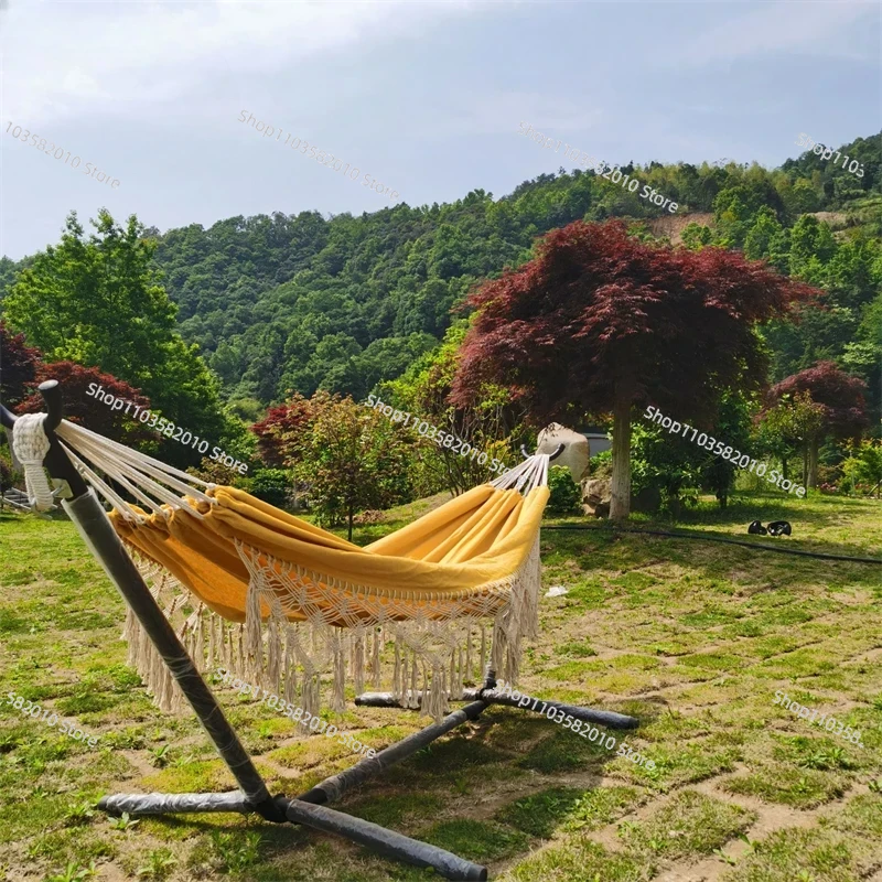 Minimalist Yellow Tassel Doubl - đánh giá và giá Outdoor Furniture Yellow