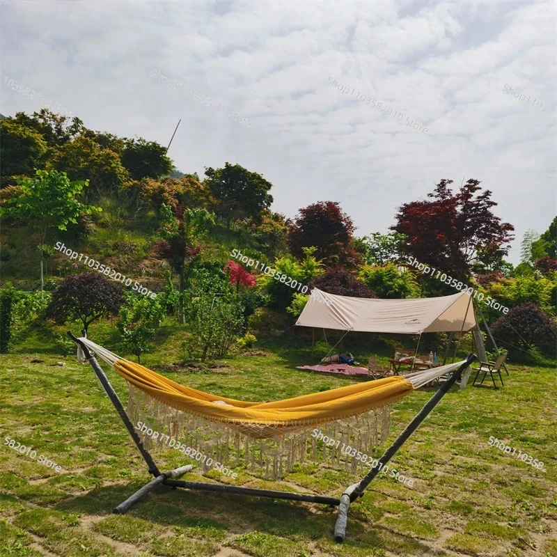 Minimalist Yellow Tassel Doubl - đánh giá và giá Outdoor Furniture Yellow