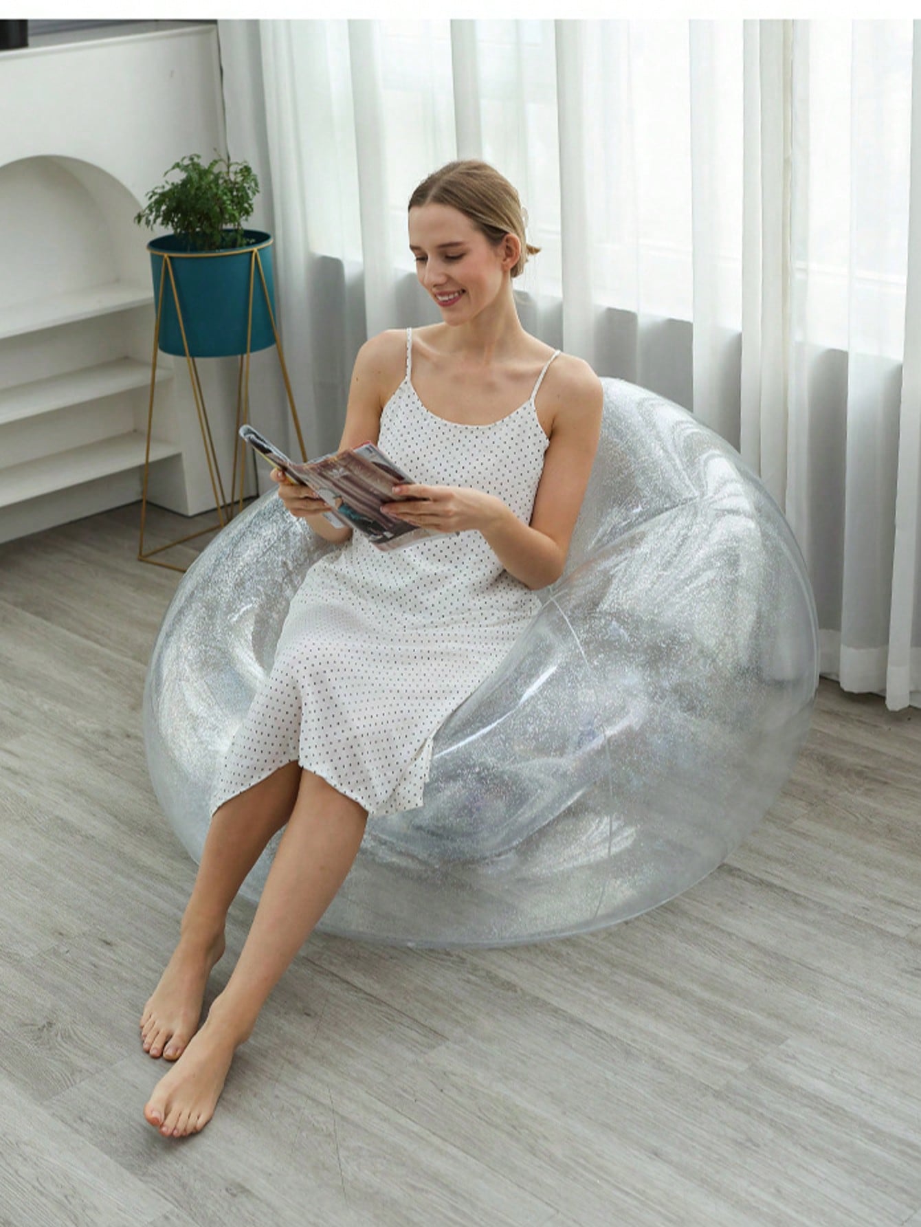 1pcs PVC Inflatable Lounge Cha - đánh giá và giá Outdoor Furniture Lounge Chair