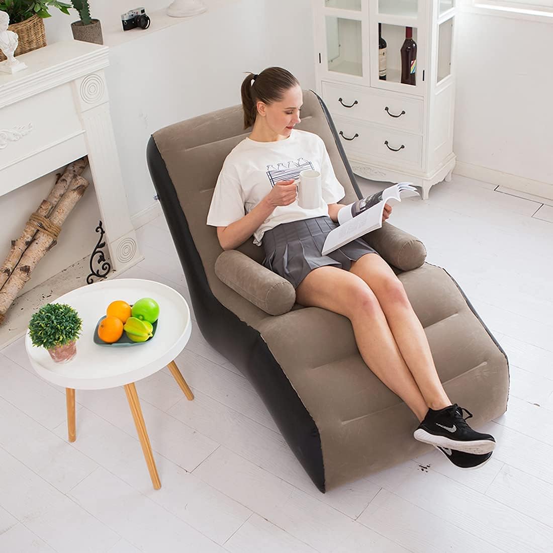 Folding Lazy Sofa,Inflatable L - đánh giá và giá Outdoor Furniture Lounge Chair