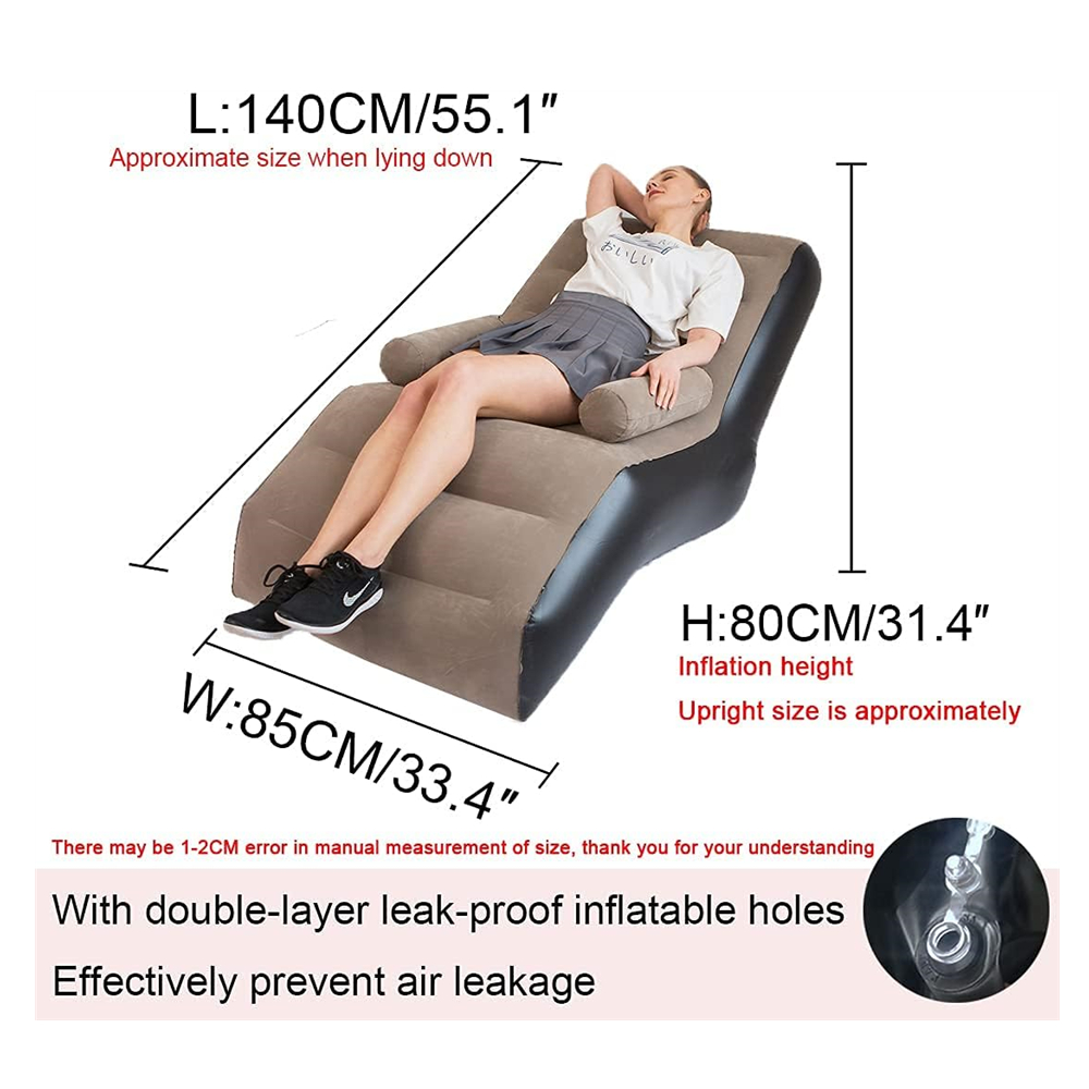Folding Lazy Sofa,Inflatable L - đánh giá và giá Outdoor Furniture Lounge Chair