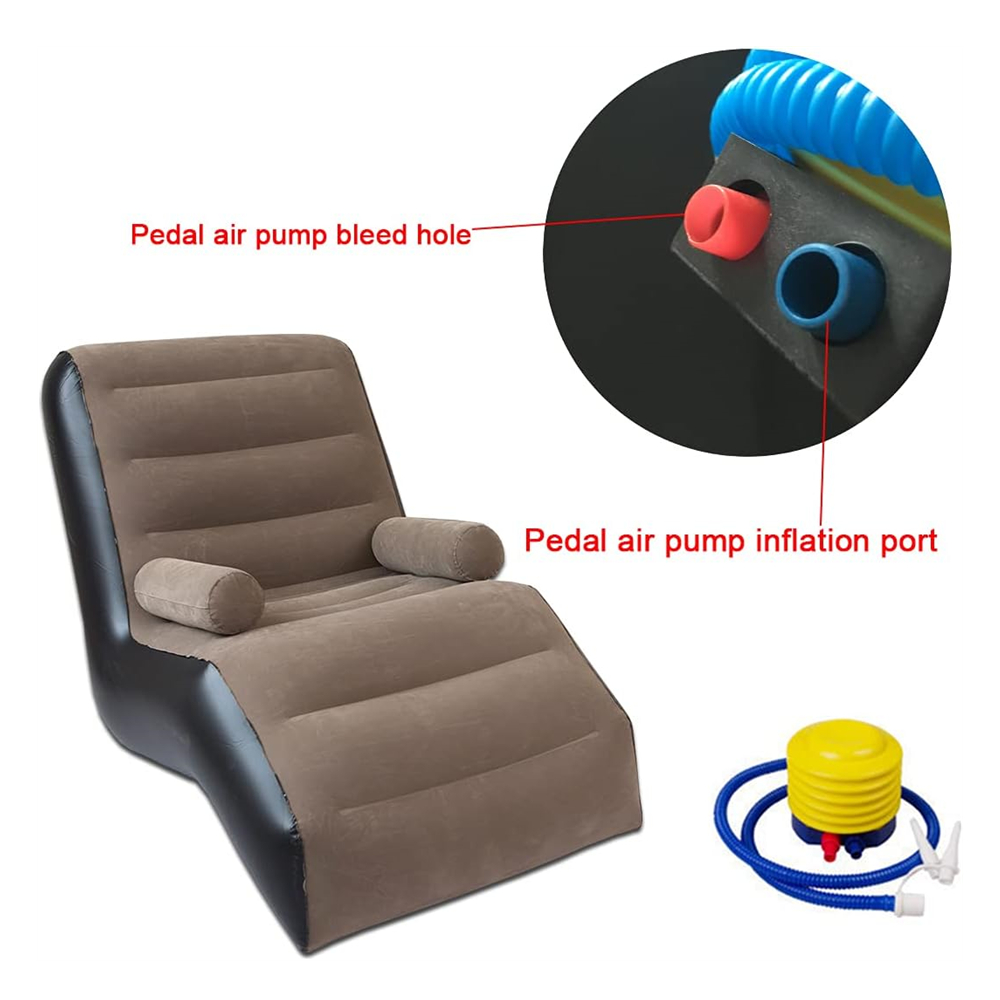 Folding Lazy Sofa,Inflatable L - đánh giá và giá Outdoor Furniture Lounge Chair