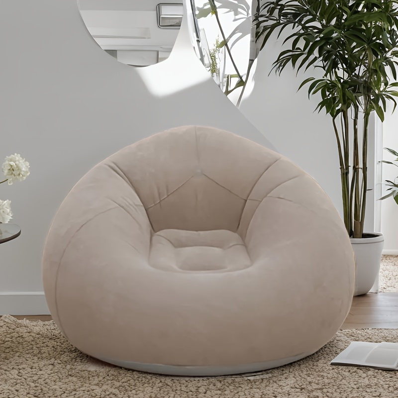 Flocked PVC Inflatable Sofa Ch - đánh giá và giá Outdoor Furniture Lounge Chair